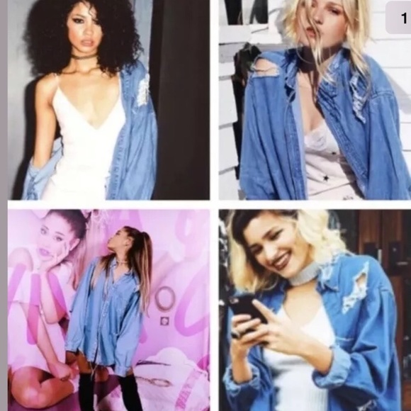 LF oversized denim shirt - Picture 2 of 6